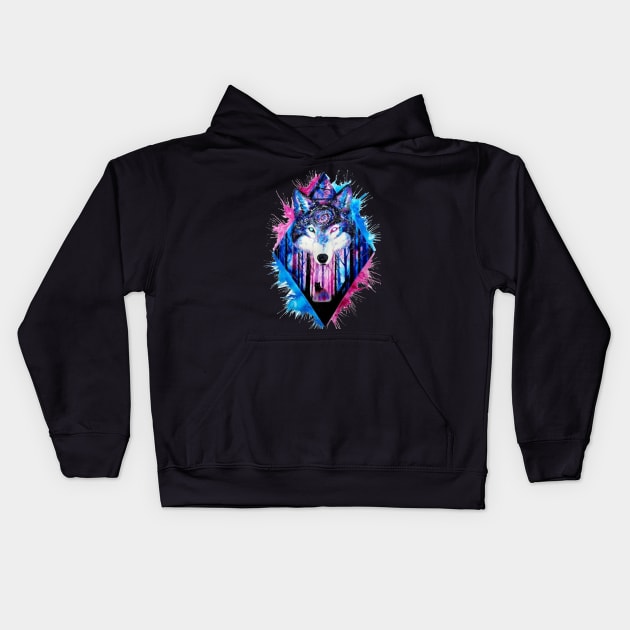 Wolf Kids Hoodie by Teedell